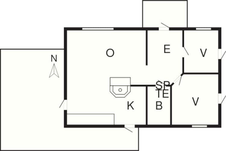 4 Person Holiday Home In Hen N Nösund Eksteriør billede